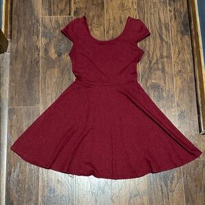 Mossimo Supply Co. Burgundy Dress